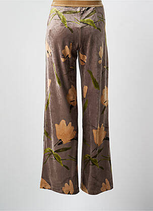 Pantalon flare stretch taille normale marron ALDO MARTIN'S femme