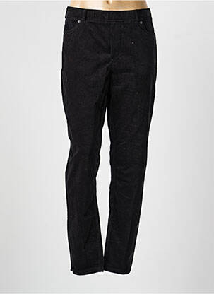 Pantalon slim taille élastique taille normale noir CISO femme
