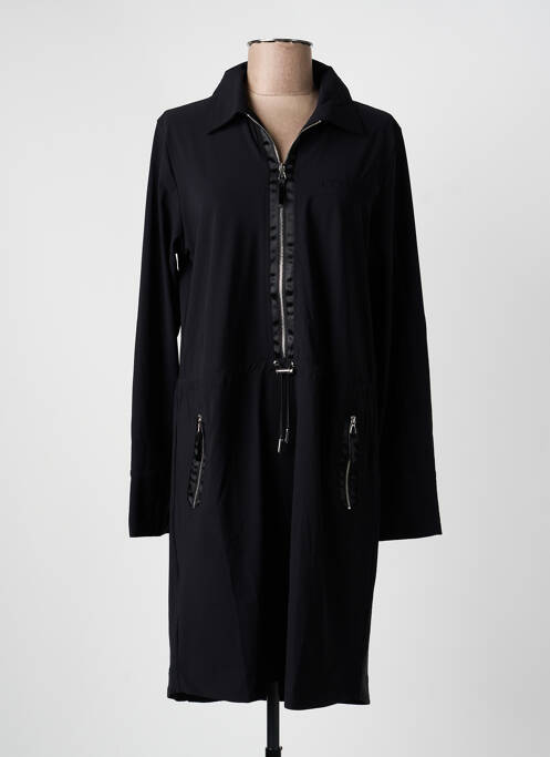 Robe courte manches longues manches longues noir EVA KAYAN femme