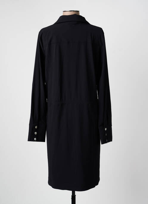 Robe courte manches longues manches longues noir EVA KAYAN femme