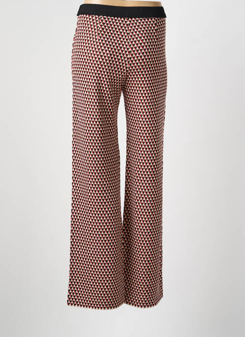 Pantalon flare taille élastique taille normale rouge ALDO MARTIN'S femme