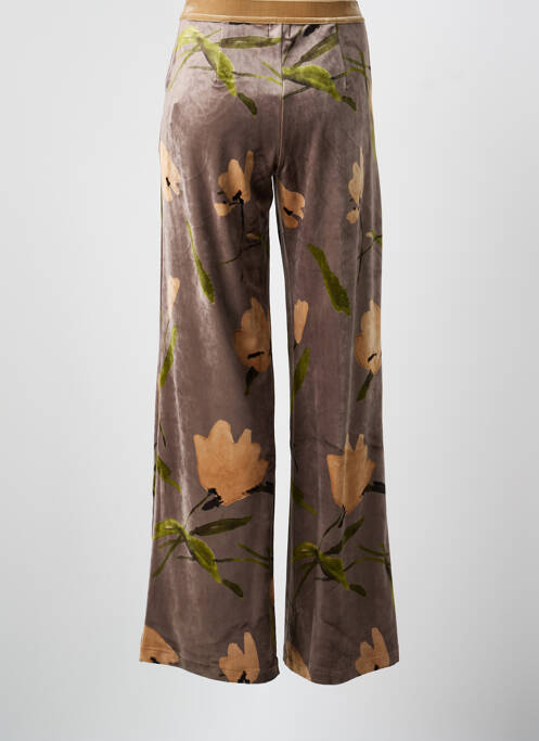 Pantalon flare stretch taille normale marron ALDO MARTIN'S femme