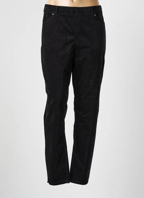 Pantalon slim taille élastique taille normale noir CISO femme