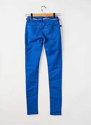 Jeans coupe slim tissage brut taille normale bleu R.DI$ femme