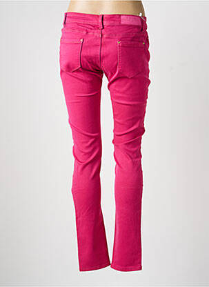 Jeans skinny tissage brut taille normale rose R.DISPLAY femme