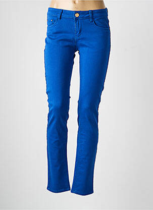 Jeans skinny tissage brut taille normale bleu R.DISPLAY femme