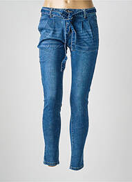 Jeans skinny tissage brut taille normale bleu BLEUET DE PARIS femme