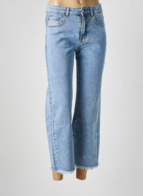 Jeans coupe droite taille normale taille normale bleu REAITY femme
