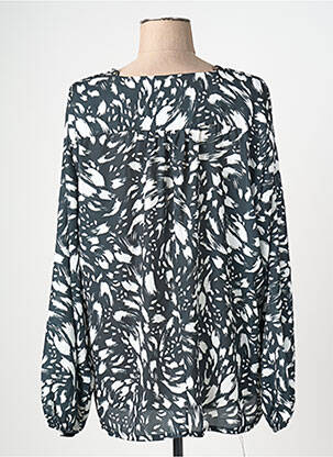 Blouse imprimé fantaisie manches longues noir ELVIRA femme