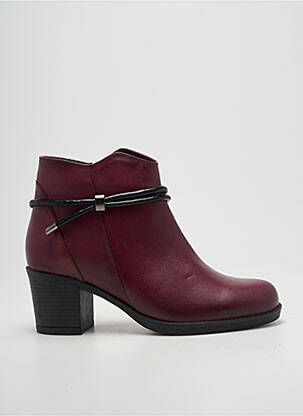Bottines/boots talon bottier talon de 4 à 6cm violet ELUE PAR NOUS femme