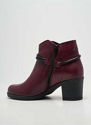 Bottines/boots talon bottier talon de 4 à 6cm violet ELUE PAR NOUS femme