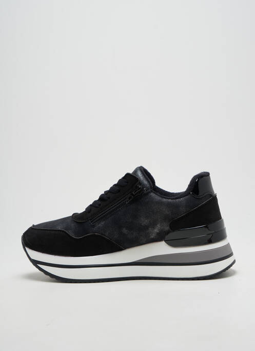 Baskets talon compensé talon de 4 à 6cm noir ELUE PAR NOUS femme