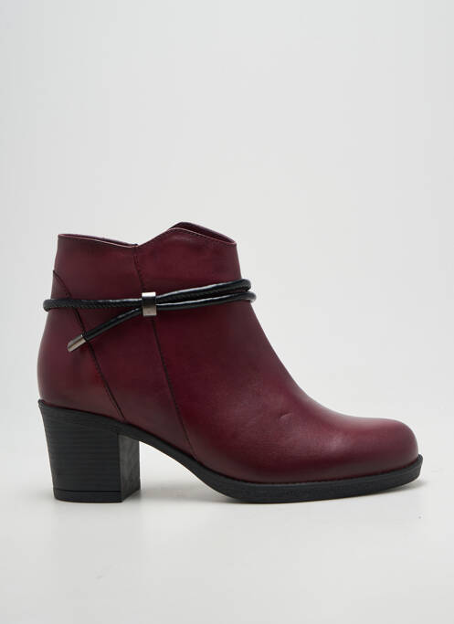 Bottines/boots talon bottier talon de 4 à 6cm violet ELUE PAR NOUS femme