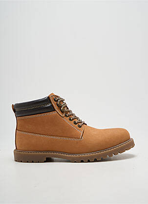 Bottines/boots fermeture lacets talon bas marron ALTEX homme