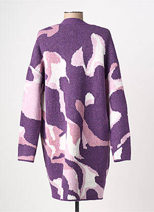 Gilet manches longues stretch violet ESCORPION femme