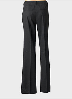 Pantalon droit tissage crêpe taille normale noir MARELLA femme