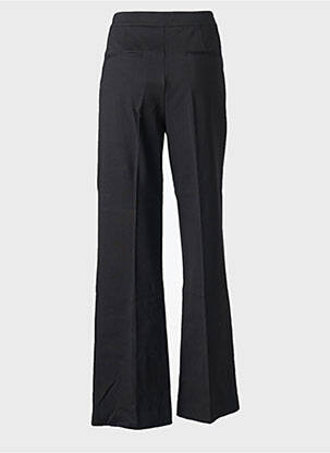 Pantalon flare taille à pinces taille haute noir TWINSET femme