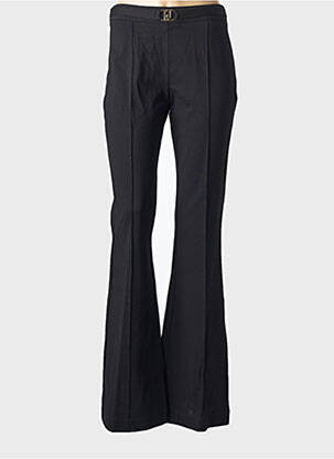 Pantalon flare stretch taille haute noir LIU JO femme