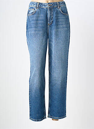 Jeans coupe droite stretch taille normale bleu LIU JO femme