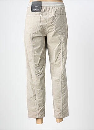 Pantalon 7/8 stretch taille normale beige LUISA CERANO femme