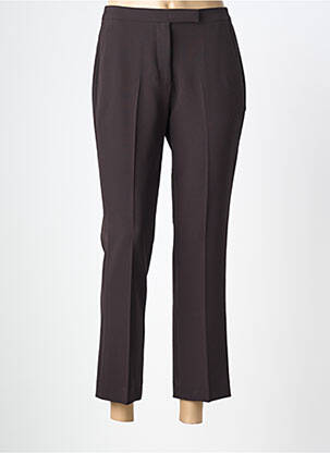 Pantalon 7/8 taille élastique taille normale marron GERARD DAREL femme