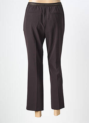 Pantalon 7/8 taille élastique taille normale marron GERARD DAREL femme