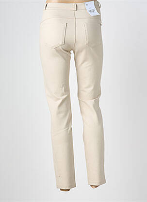 Jegging tissage jersey taille normale beige EAST DRIVE femme