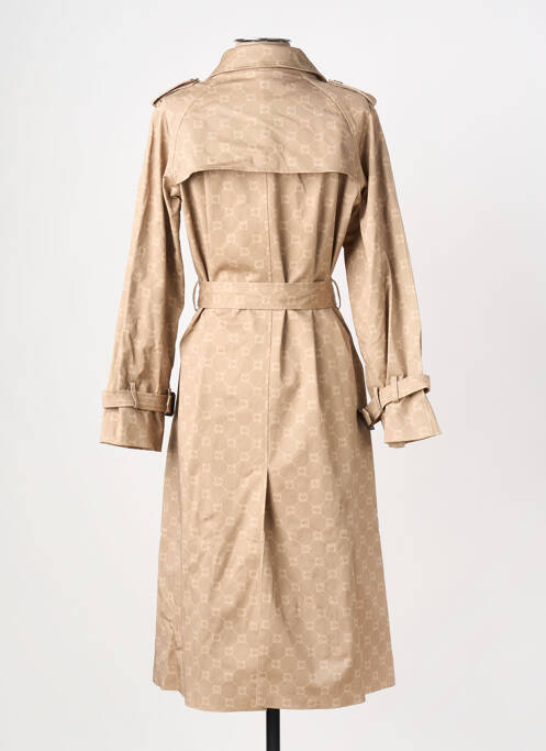 Trench tissage popeline sans capuche beige GERARD DAREL femme