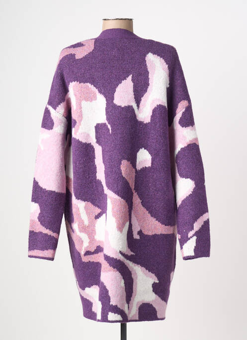 Gilet manches longues stretch violet ESCORPION femme
