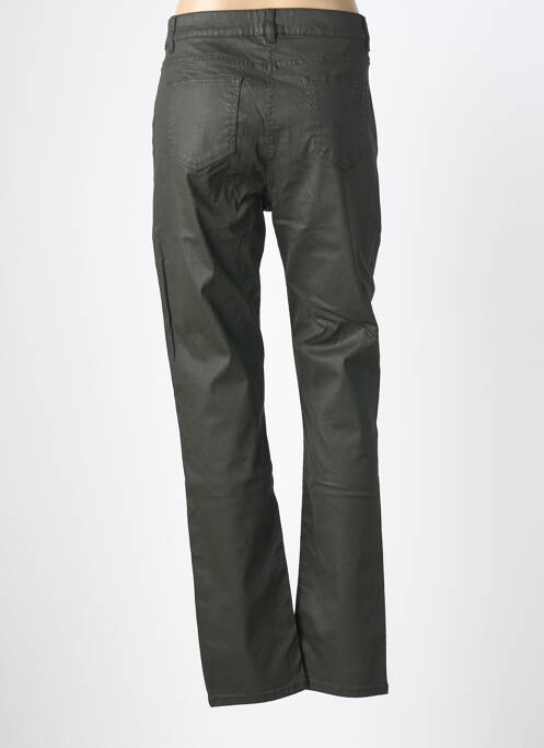 Pantalon slim tissage enduit vert GERARD DAREL femme