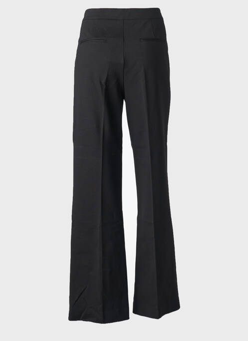 Pantalon flare taille à pinces taille haute noir TWINSET femme