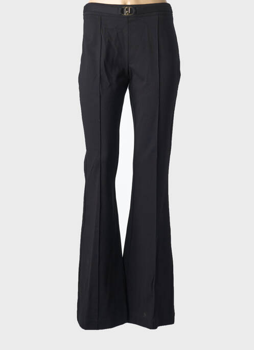 Pantalon flare stretch taille haute noir LIU JO femme