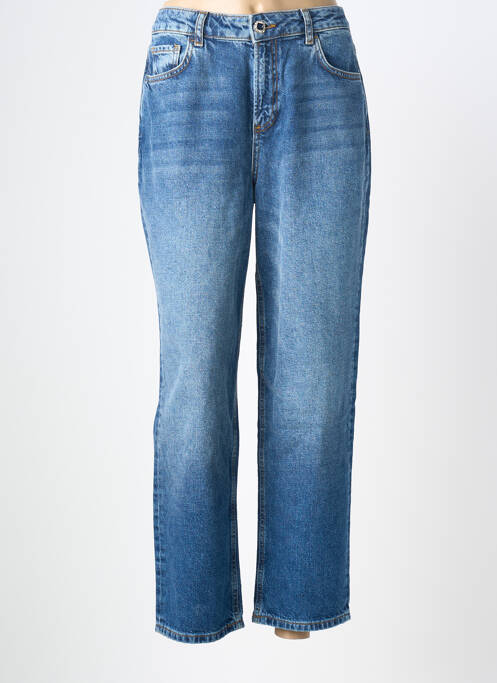 Jeans coupe droite stretch taille normale bleu LIU JO femme