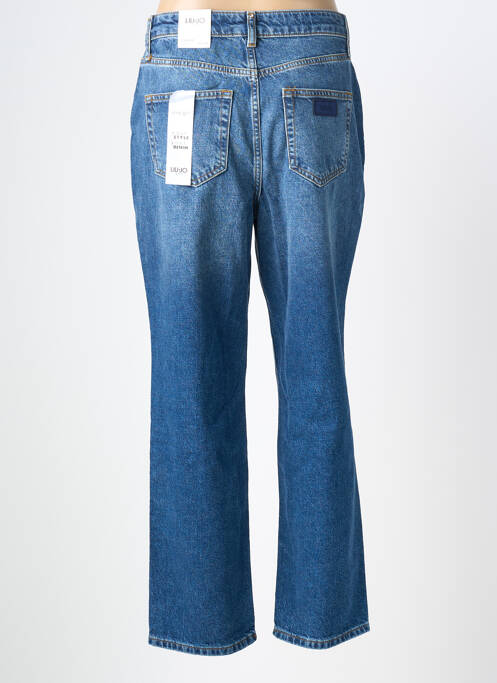 Jeans coupe droite stretch taille normale bleu LIU JO femme