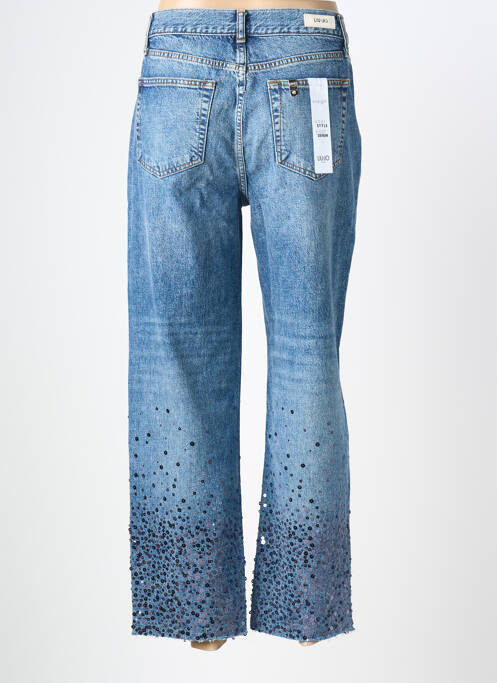 Jeans coupe droite stretch taille normale bleu LIU JO femme