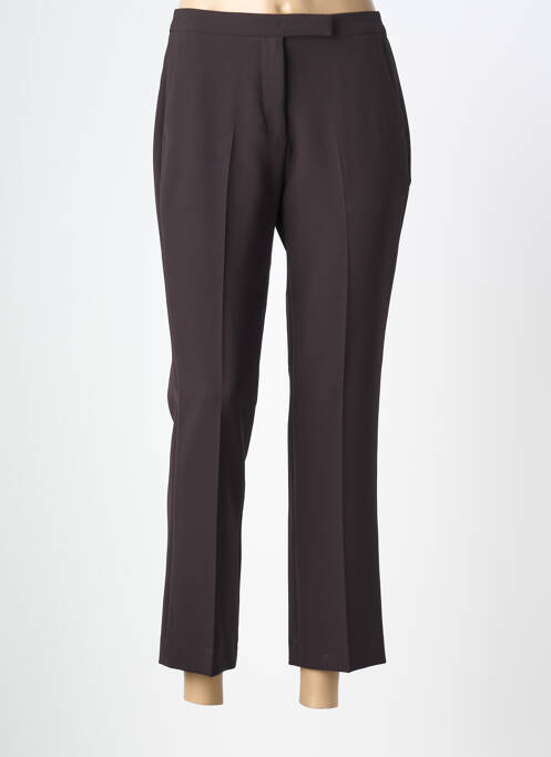 Pantalon 7/8 taille élastique taille normale marron GERARD DAREL femme