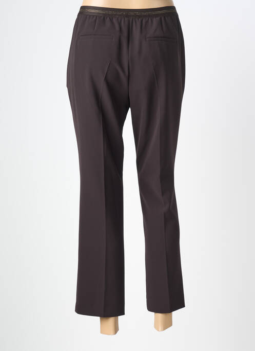 Pantalon 7/8 taille élastique taille normale marron GERARD DAREL femme