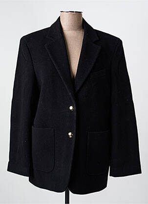 Manteau court coupe droite sans capuche noir GERARD DAREL femme