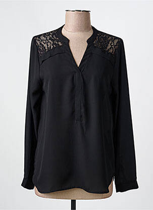 Blouse manches longues manches longues noir EMABLUES femme