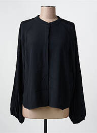 Blouse col rond manches longues noir MARELLA femme
