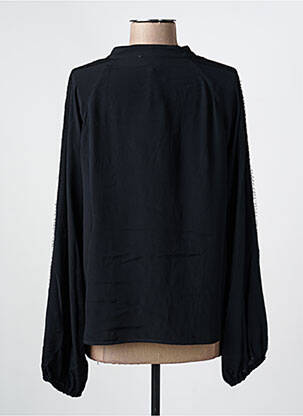 Blouse col rond manches longues noir MARELLA femme