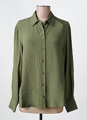 Chemisier coupe fluide manches longues vert GERARD DAREL femme