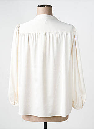 Chemisier coupe fluide manches longues blanc GERARD DAREL femme