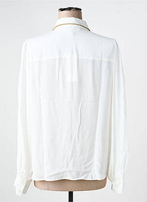 Chemisier coupe fluide manches longues blanc GERARD DAREL femme