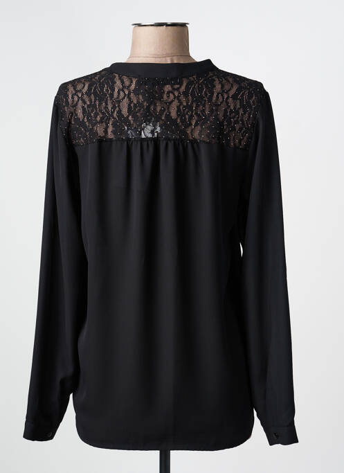 Blouse manches longues manches longues noir EMABLUES femme