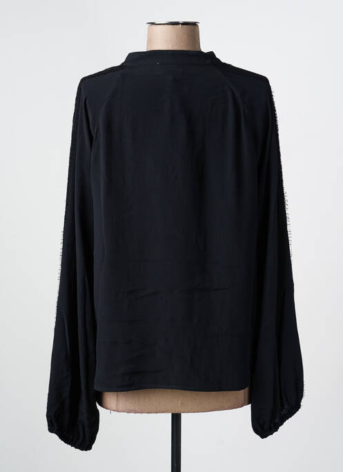 Blouse col rond manches longues noir MARELLA femme