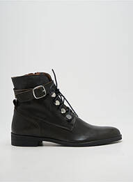Bottines/boots talon bas talon plat jusqu'à 3cm noir SANTAFE femme