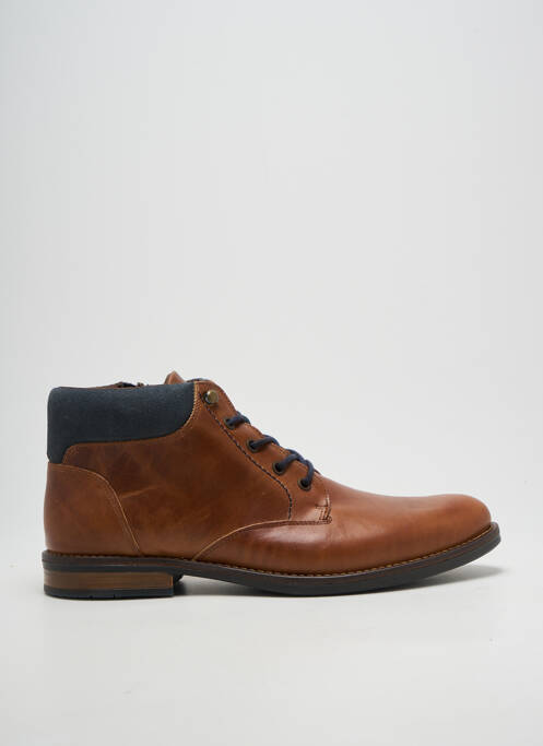 Bottines/boots semelle amovible talon bas marron ARID homme