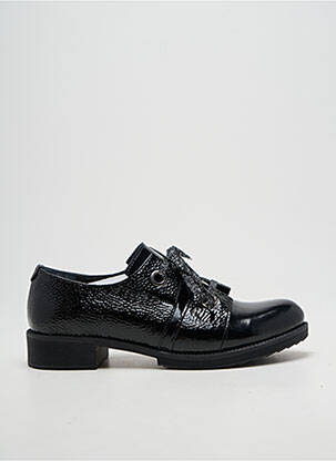 Derbies effet froissé talon plat jusqu'à 3cm noir METAMORF'OSE femme