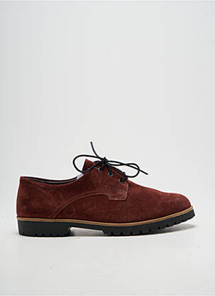 Derbies bout rond talon plat jusqu'à 3cm marron ALTEX femme